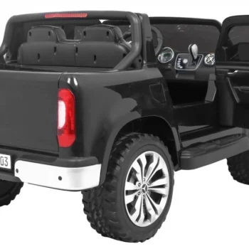 Mercedes Benz X Klasa Za Djecu Crni Pick Up + Daljinski Upravljač + 4x4 Pogon, Crna 8