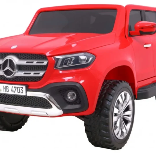 Mercedes Benz X Klasa Za Djecu Crvena + Daljinski Upravljač + 4x4 Pogon + Mp4 + Nosač Za Prtljagu 1