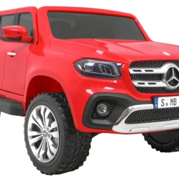 Mercedes Benz X Klasa Za Djecu Crvena + Daljinski Upravljač + 4x4 Pogon + Mp4 + Nosač Za Prtljagu 10