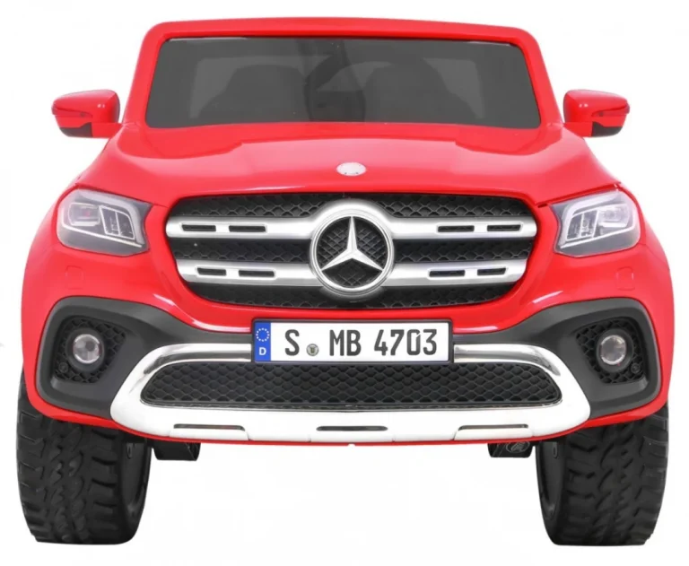 Mercedes Benz X Klasa Za Djecu Crvena + Daljinski Upravljač + 4x4 Pogon + Mp4 + Nosač Za Prtljagu 3