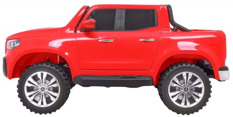 Mercedes Benz X Klasa Za Djecu Crvena + Daljinski Upravljač + 4x4 Pogon + Mp4 + Nosač Za Prtljagu 4