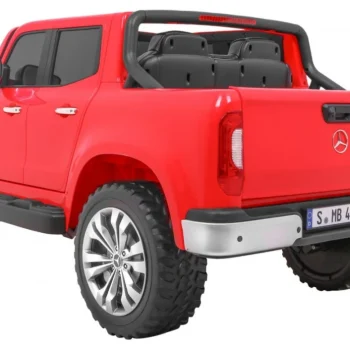 Mercedes Benz X Klasa Za Djecu Crvena + Daljinski Upravljač + 4x4 Pogon + Mp4 + Nosač Za Prtljagu 5