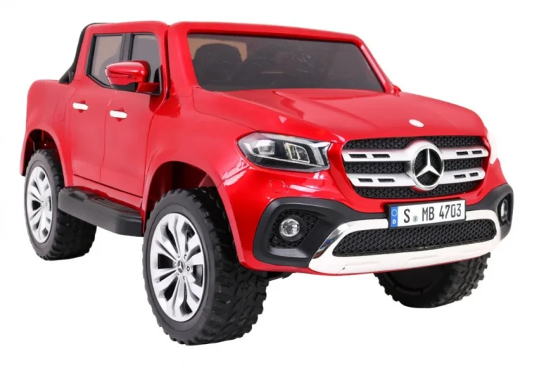 Mercedes Benz X Klasa Za Djecu Crveni Kamionet, Crvena 11