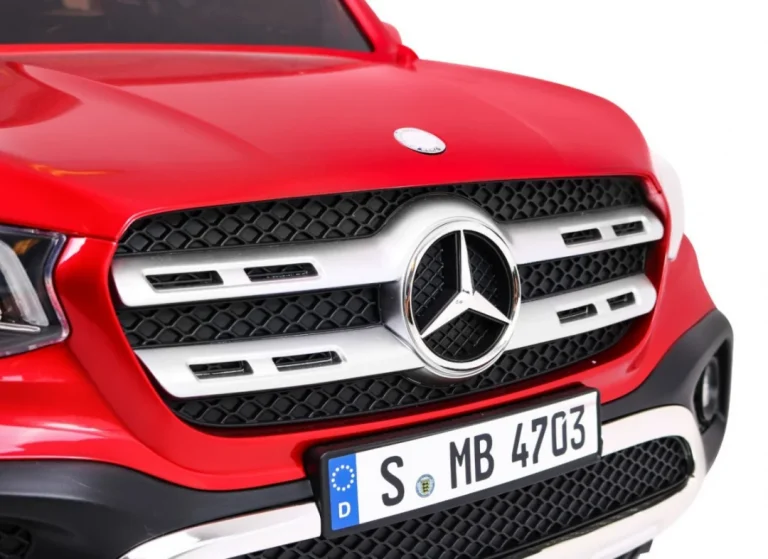 Mercedes Benz X Klasa Za Djecu Crveni Kamionet, Crvena 12
