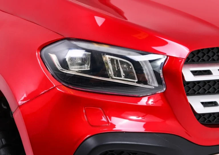 Mercedes Benz X Klasa Za Djecu Crveni Kamionet, Crvena 13