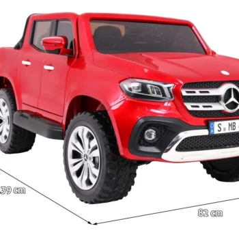 Mercedes Benz X Klasa Za Djecu Crveni Kamionet, Crvena 2