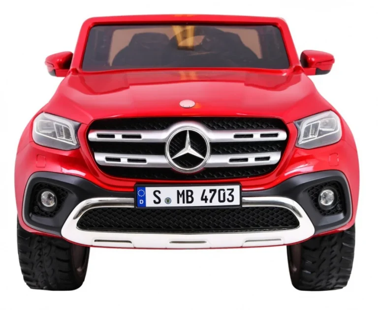 Mercedes Benz X Klasa Za Djecu Crveni Kamionet, Crvena 3
