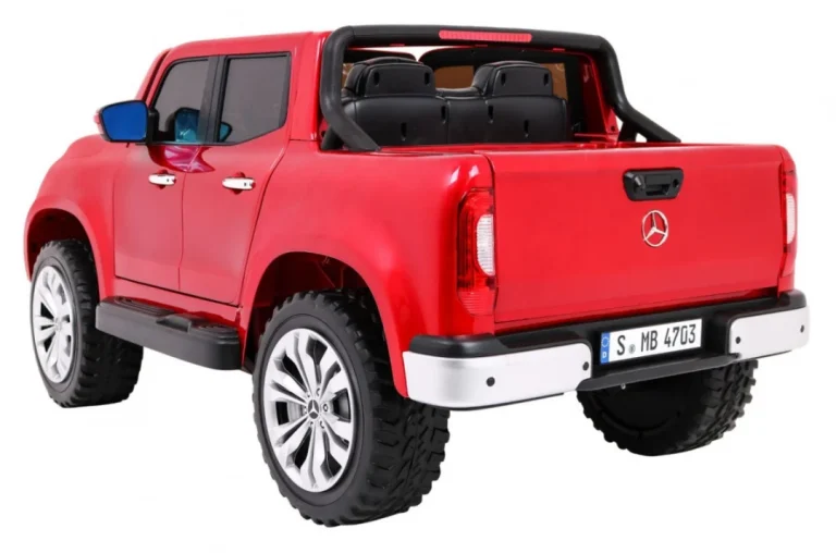 Mercedes Benz X Klasa Za Djecu Crveni Kamionet, Crvena 5