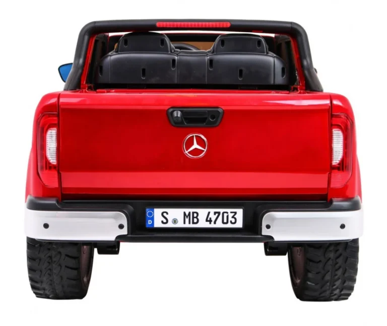Mercedes Benz X Klasa Za Djecu Crveni Kamionet, Crvena 9
