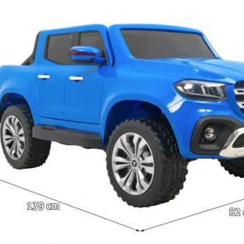 Mercedes Benz X Klasa Za Djecu Plava + Daljinski Upravljač + 4x4 Pogon + Mp4 + Nosač Za Prtljagu 2