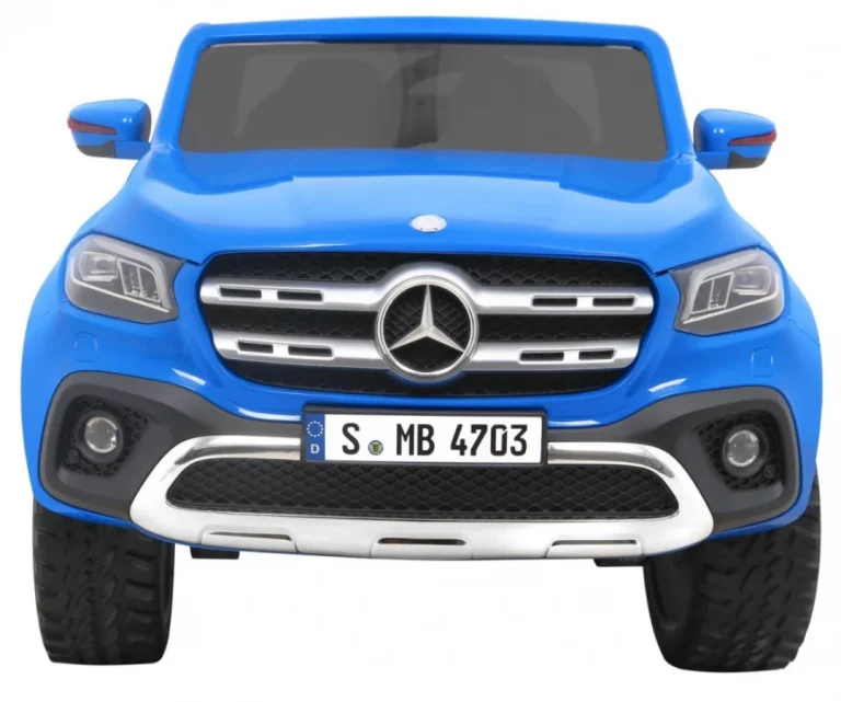 Mercedes Benz X Klasa Za Djecu Plava + Daljinski Upravljač + 4x4 Pogon + Mp4 + Nosač Za Prtljagu 3