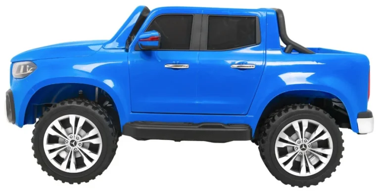 Mercedes Benz X Klasa Za Djecu Plava + Daljinski Upravljač + 4x4 Pogon + Mp4 + Nosač Za Prtljagu 4