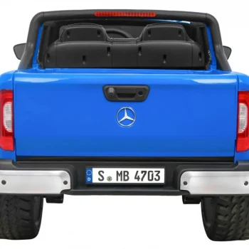 Mercedes Benz X Klasa Za Djecu Plava + Daljinski Upravljač + 4x4 Pogon + Mp4 + Nosač Za Prtljagu 6