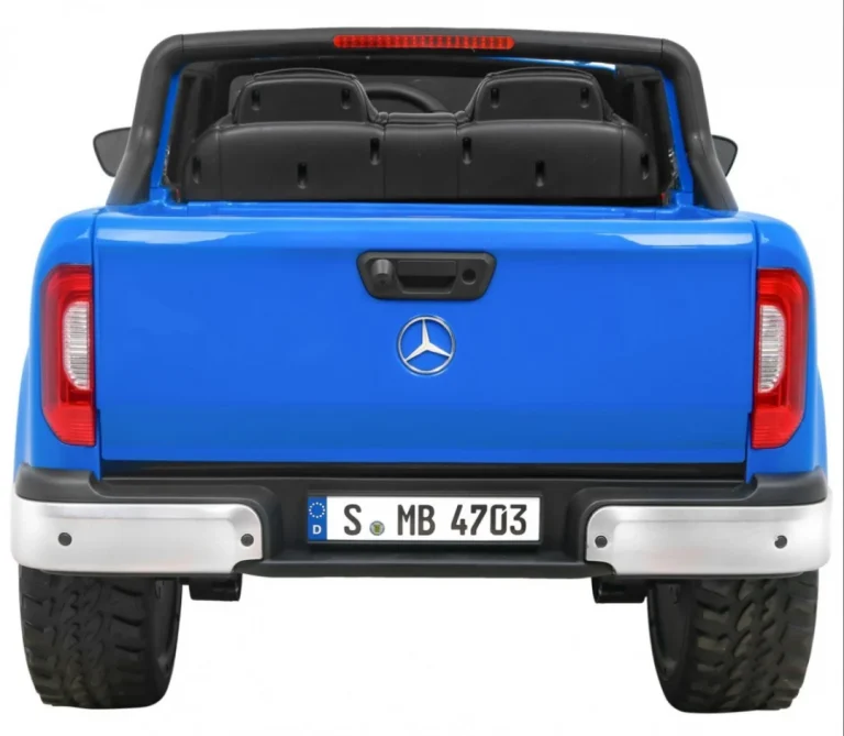 Mercedes Benz X Klasa Za Djecu Plava + Daljinski Upravljač + 4x4 Pogon + Mp4 + Nosač Za Prtljagu 6