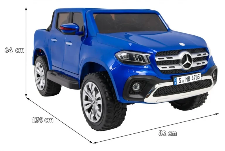 Mercedes Benz X Klasa Za Djecu Plavi Kamionet 4x4, Plava 2