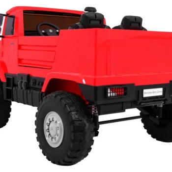 Mercedes Benz Zetros Dječji Automobil Na Baterije, Crveni + 2 Sjedala + Prtljažnik, Crvena 5