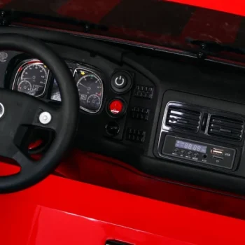 Mercedes Benz Zetros Dječji Automobil Na Baterije, Crveni + 2 Sjedala + Prtljažnik, Crvena 7