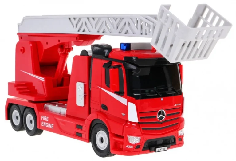 Mercedes Benz Vatrogasna Služba 2u1 Rastar Vatrogasno Vozilo Za Spašavanje Na Daljinsko Upravljanje 6