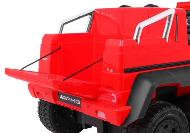 Mercedes G63 6x6 Mp4 Dječji Auto, Crveni 10