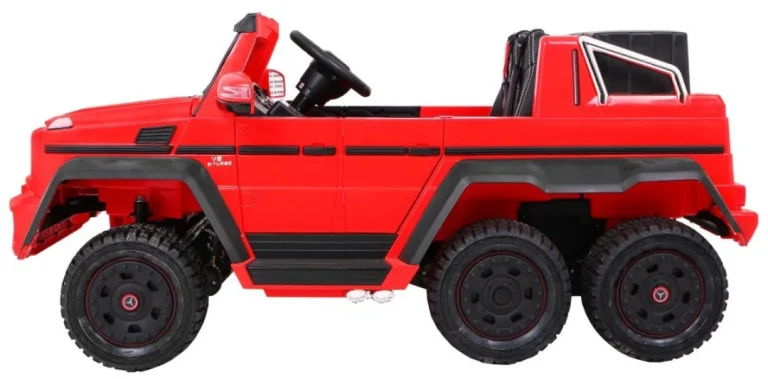Mercedes G63 6x6 Mp4 Dječji Auto, Crveni 4