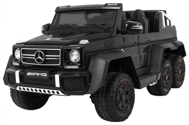 Mercedes G63 6x6 Auto Na Akumulator, Crni 1