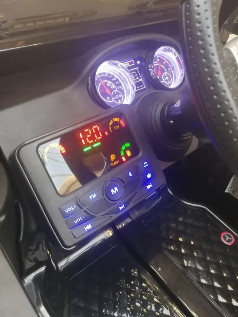 Mercedes G63 6x6 Auto Na Akumulator, Crni 12