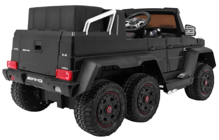 Mercedes G63 6x6 Auto Na Akumulator, Crni 16