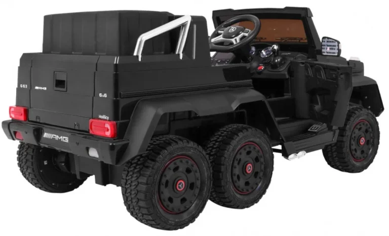 Mercedes G63 6x6 Auto Na Akumulator, Crni 21