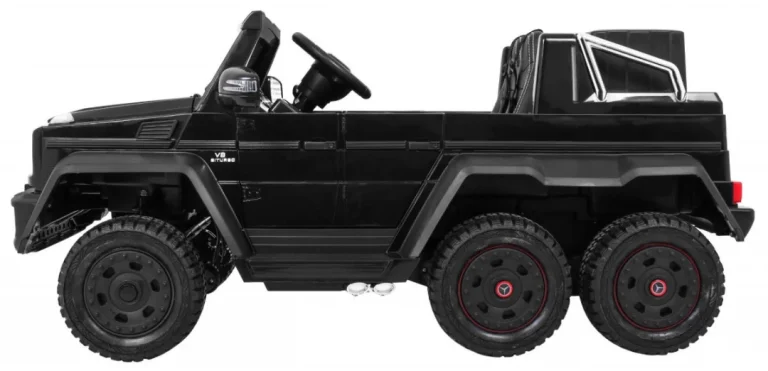 Mercedes G63 6x6 Auto Na Akumulator, Crni 4