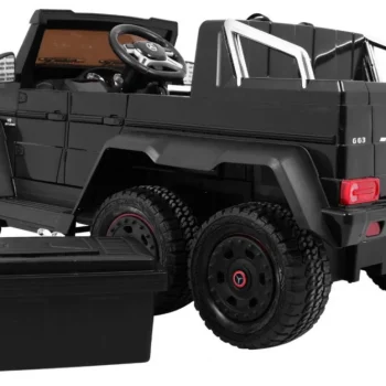Mercedes G63 6x6 Auto Na Akumulator, Crni 6