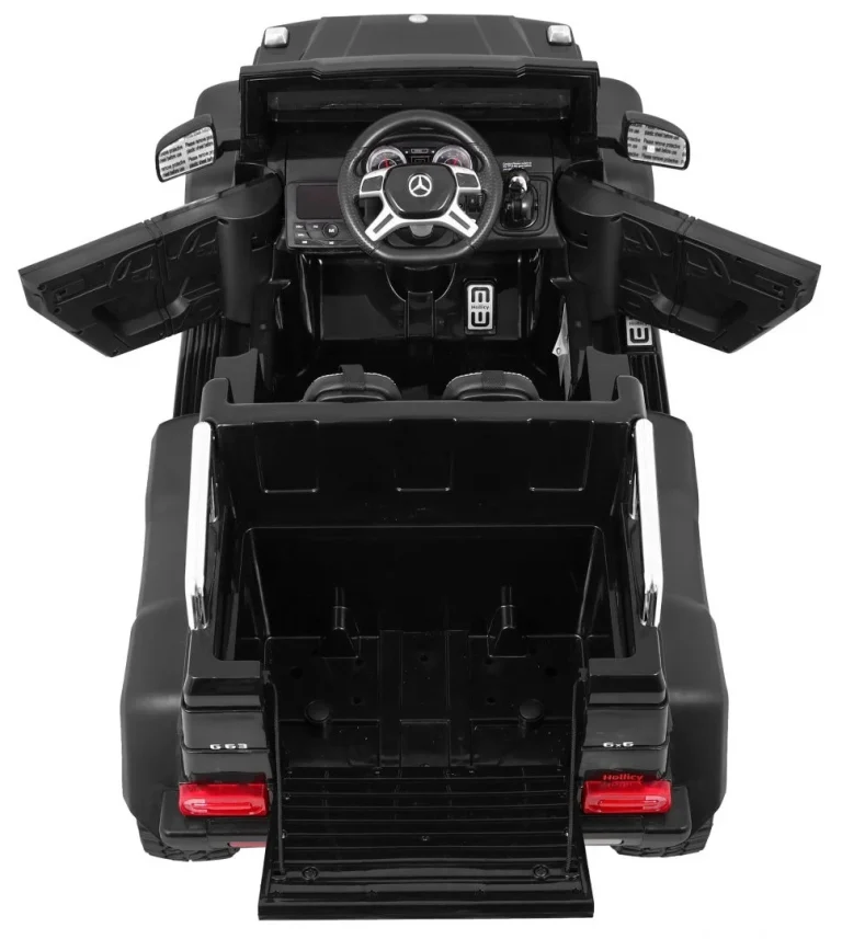 Mercedes G63 6x6 Auto Na Akumulator, Crni 8