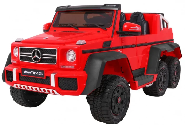 Mercedes G63 6x6 Auto Na Akumulator, Crveni 1