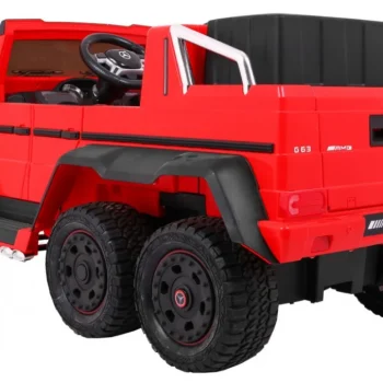 Mercedes G63 6x6 Auto Na Akumulator, Crveni 5