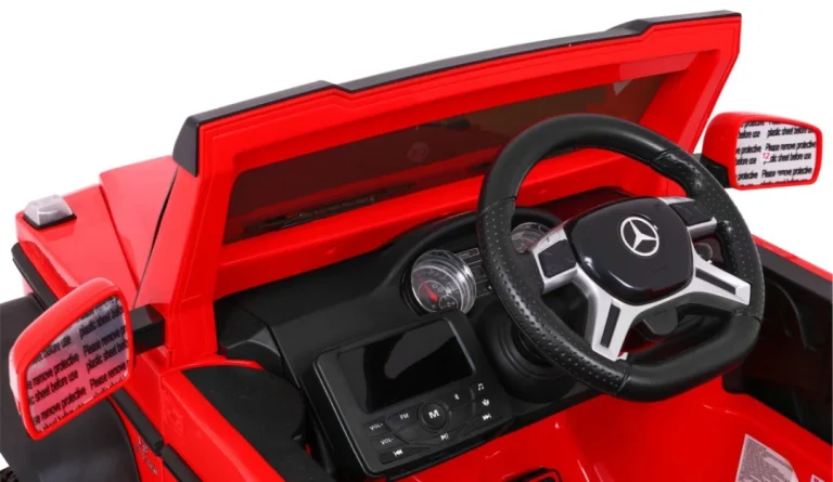 Mercedes G63 6x6 Auto Na Akumulator, Crveni 6