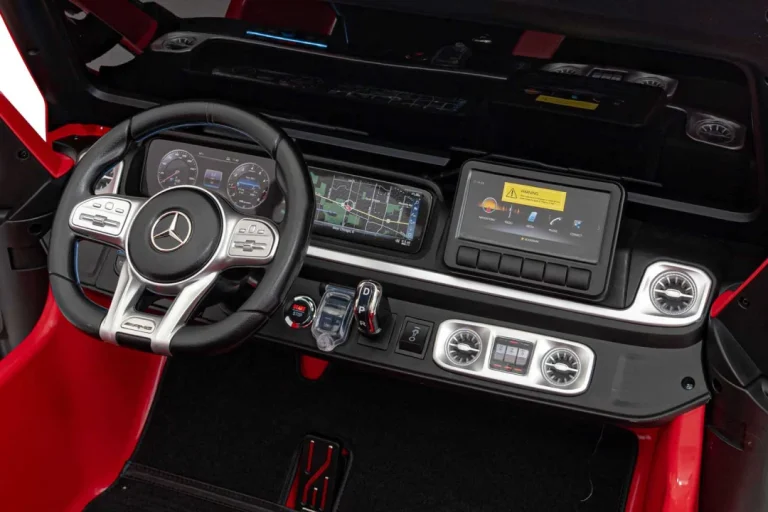 Mercedes G63 Amg Xxl Strong Na Akumulator, Crveni 11