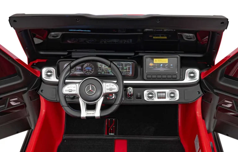 Mercedes G63 Amg Xxl Strong Na Akumulator, Crveni 13