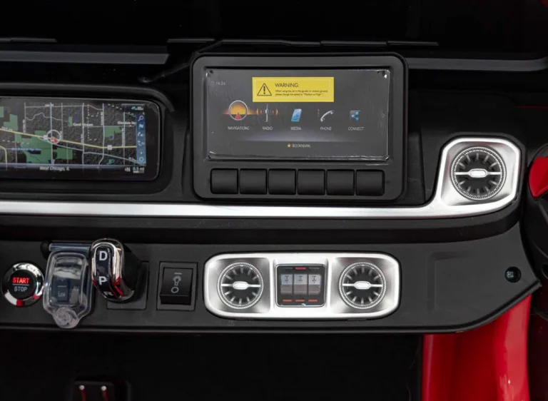 Mercedes G63 Amg Xxl Strong Na Akumulator, Crveni 15