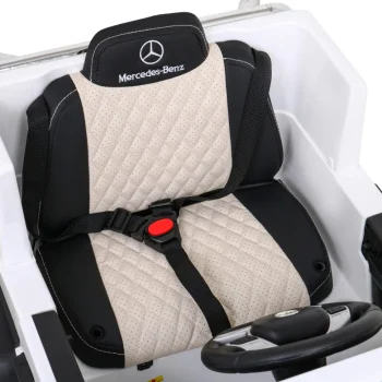 Mercedes G63 Amg Automobil Na Baterije Bijeli + Daljinski Upravljač + 6 Eva Kotača + Spori, Bijela 12