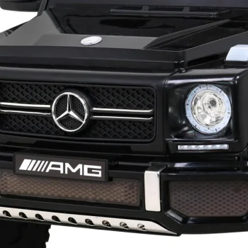 Mercedes G63 Amg Automobil Na Baterije Crni + Daljinski Upravljač + 6 Eva Kotača + Spori, Crna 11
