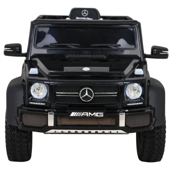 Mercedes G63 Amg Automobil Na Baterije Crni + Daljinski Upravljač + 6 Eva Kotača + Spori, Crna 3
