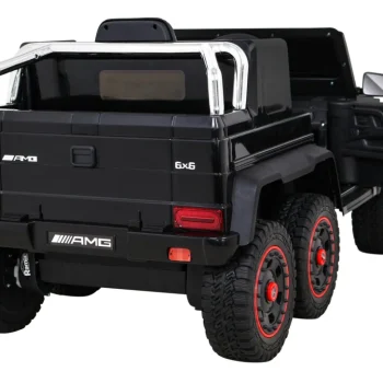 Mercedes G63 Amg Automobil Na Baterije Crni + Daljinski Upravljač + 6 Eva Kotača + Spori, Crna 8