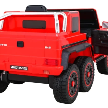 Mercedes G63 Amg Automobil Na Baterije, Crveni + Daljinski Upravljač + 6 Eva Kotača + Spori, Crvena 10