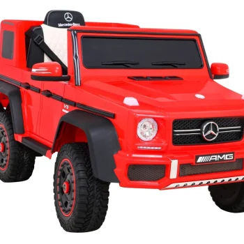 Mercedes G63 Amg Automobil Na Baterije, Crveni + Daljinski Upravljač + 6 Eva Kotača + Spori, Crvena 11