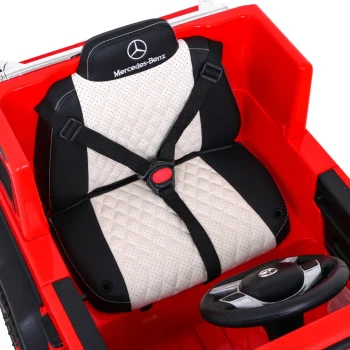 Mercedes G63 Amg Automobil Na Baterije, Crveni + Daljinski Upravljač + 6 Eva Kotača + Spori, Crvena 12