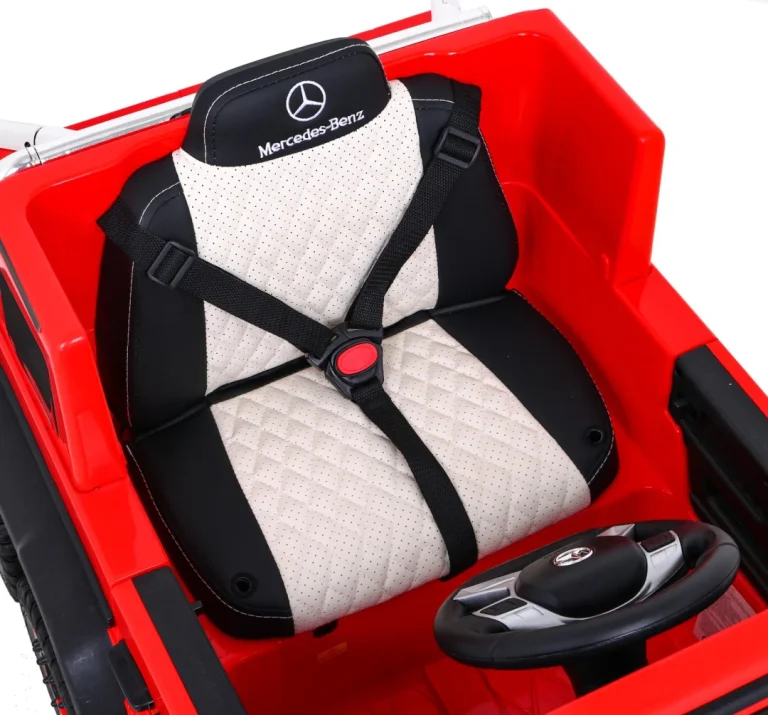 Mercedes G63 Amg Automobil Na Baterije, Crveni + Daljinski Upravljač + 6 Eva Kotača + Spori, Crvena 12