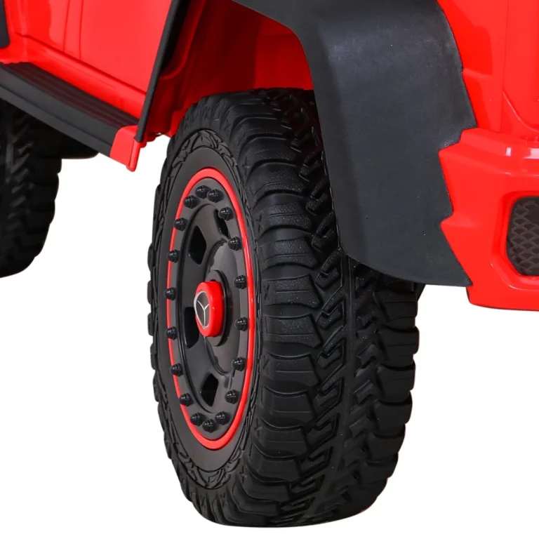 Mercedes G63 Amg Automobil Na Baterije, Crveni + Daljinski Upravljač + 6 Eva Kotača + Spori, Crvena 13