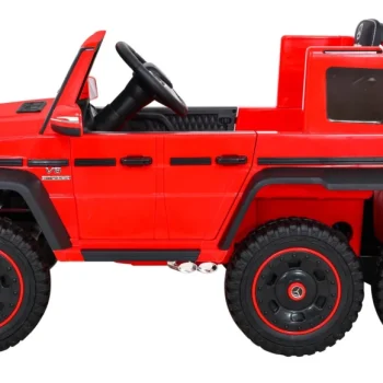 Mercedes G63 Amg Automobil Na Baterije, Crveni + Daljinski Upravljač + 6 Eva Kotača + Spori, Crvena 4