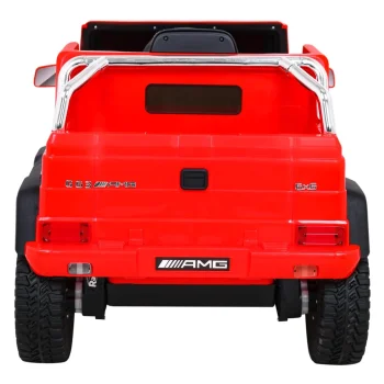 Mercedes G63 Amg Automobil Na Baterije, Crveni + Daljinski Upravljač + 6 Eva Kotača + Spori, Crvena 6