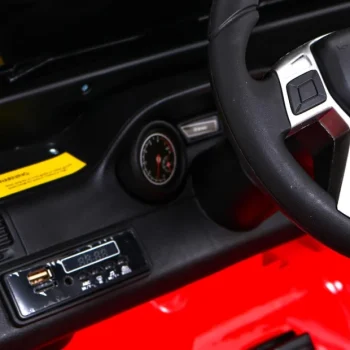 Mercedes G63 Amg Automobil Na Baterije, Crveni + Daljinski Upravljač + 6 Eva Kotača + Spori, Crvena 8