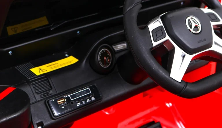 Mercedes G63 Amg Automobil Na Baterije, Crveni + Daljinski Upravljač + 6 Eva Kotača + Spori, Crvena 8
